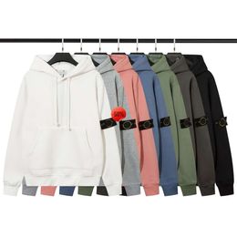 Christmas Discount Mens Hoodies Sweatshirts Colors Designers Mens Stones Island Hoodie Candy Hoody Women Casual Long Sleeve Couple Loose Oneck Sweatshirt Design