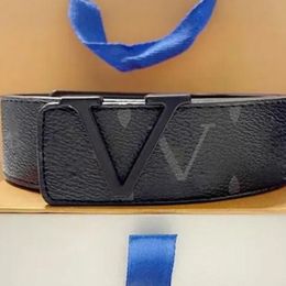 Men Designer Mens Womens Fashion Belt Genuine Leather Male Smooth Buckle Womans Mans Leather Belts Width 3.8cm A6382