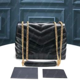 dicky0750b Bags 100% Genuine Leather High version luxury Designer Bags puffer Handbags Fashion women Shoulder lou Handbag Professi253Y