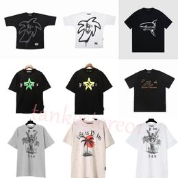 Designer Palms Summer Mens Women T Shirts Fashion Angle Leisure Short Sleeves Cotton Street Tees High Quality print Luxurys Tops Clothing Size S-XL AER3