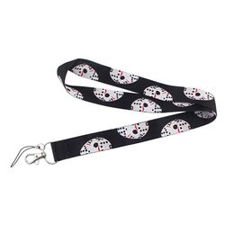 Horror Friday Movies Lanyard ID Card Holder Badge Holder Pendant Key Hang Rope Lariat Cell Phone Straps Phone earphone Accessories dhgate lanyard