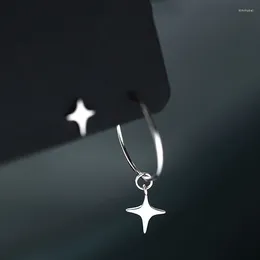 Dangle Earrings Fashion Minimalist Asymmetric Star Drop For Women Dainty Small Atmosphere Eardrops Trendy Wedding Jewellery