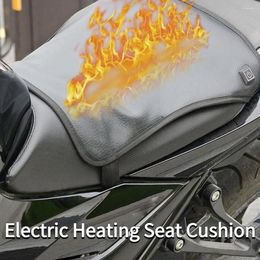 Car Seat Covers Motorcycle Electric Heating Cushion 3 Speed Temperature Control Pedal Cover Waterproof Thickened