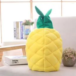 Berets Funny Pineapple Fruits Plush Hat Christmas Halloween Cosplay Party Costume Cap Winter Headwear Po Prop H9ED