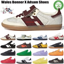 Fashion Designer Shoes Pink Purple Wales Bonner Silver Mystery Brown Leopard Dark Brown Core Black White Pharrell Humanrace Sneakers Trainers 6TZ3