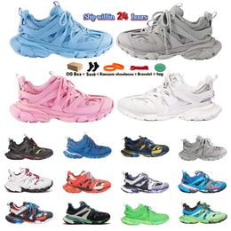 Balencaigaities Designer Damen Herren Schuhe Track 3 3.0 Sneakers Luxus Trainer Triple Schwarz Weiß Rosa Blau Gelb Grün Lässiger Laufschuh