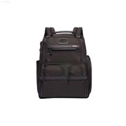 TUMII Designer Luxury TUMIbackpack Backpack Top quality Men Mens Back Pack Bookbag Book journey Handbag support TUMITuming ALPHA Mens Business Ballistic Nylon Bac