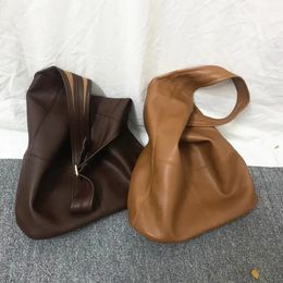 Evening Bags Women Leather Shoulder Bags Ladies Designer Tote Female Casual Handbags Black Brown Colour Bags Bolsa Feminina sac a main femme 231207