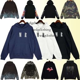 2023 Erkek ve Kadın Hoodie Designer Sweater Hoodies Erkekler için High Street Marka En Kalite 500g Ağırlık Pamuklu Bez 46 Stil Moda