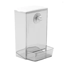 Other Bird Supplies Hard Food Dispenser Large Capacity Strong Feeding Box Parrot Budgie Cockatiel Conure