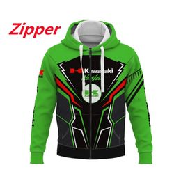 Men's Hoodies Sweatshirts 3D printed men's zippered hoodie men's casual sports shirt motorcycle men's hoodie 231207