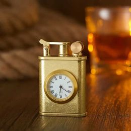 Retro Dial Kerosene Lighter Gyro Creative Play with Antique Old-fashioned Men's Gift New