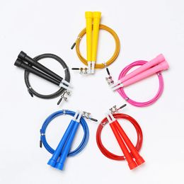 Jump Ropes Speed Jumping Rope Steel Wire Durable Fast Jump Rope Cable Sport Children's Exercise Workout Equipments Home Gym 231206