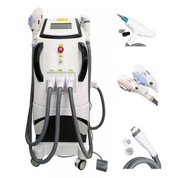 4 in 1 Multifunctional IPL Machine with 4 handles 360 Magnetic Optical Q Switch Nd Yag Laser RF Face Lifting
