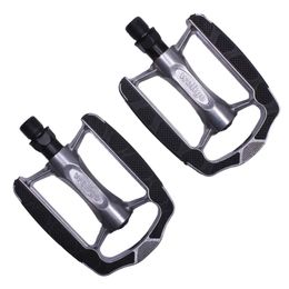 Bike Pedals Wellgo Waterproof Light-Weight Aluminum/Kraton Bicycle Pedals Universal 9/16 inch Anti-Skid Cycling Platform Wellgo C169 231207