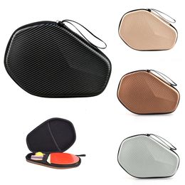 Table Tennis Sets 1Pcs Table Tennis Racket Case Bag Pingpong Paddle Storage Bags Portable Waterproof Zipper Handbag Table Tennis Accessories 231207