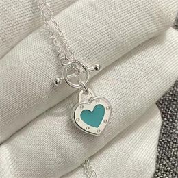 s925 sterling silver plated sweet love heart designer pendant necklace for women cross chain choker lovely hearts necklaces wedding party jewelry