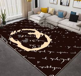 Brand Living Room Carpet Bedroom Wall-to-Wall Carpeting Bedside Floor Mat Entrance Bathroom Step Mats