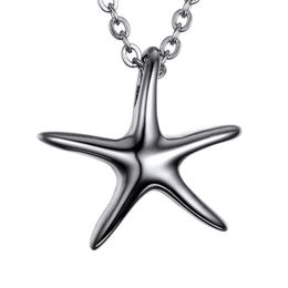 Lily Memorial Jewellery Pendant Starfish charm Urn Pendant Ashes Necklace Keepsake with Chain Necklace with a Gift Bag264K