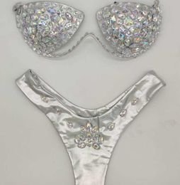 2021 venus vacation sexy women bikini set rhinestone diamond swimwear bling stones summer bathing suit swimsuit biquini7709800