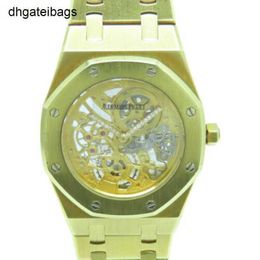 Audemar Pigue Watch Ap Abbey Royal Oak 31cm Automatic Watch Frame Dial 18k Gold Frj