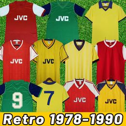 HIGHBURY HOME FOOTBALL SHIRT soccer JERSEYs PIRES HENRY REYES Retro BERGKAMP ADAMS Persie Galla Fabregas 82 83 84 85 86 87 88 89 90 1978 1982 1983 1984 1985 1986 1988 1990