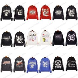 essentialls hoodie Fashion Mens designer hoodie men hoodies Pullover High Quality Hellstar Blue Yoga Hoodios Printing Long Sleeve Street Hip-hop Clothing 382