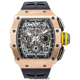 RichardMiler Luxury Watches RM11 Watch RichardMiler Felipe Massa Flyback Chronograph 18kt Rose Gold & Titanium RM11-03