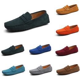 men casual shoes Espadrilles triple black navy brown wine red taupe green Sky Blue Burgundy candy mens sneakers outdoor jogging walking seventy ninety two