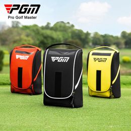 Golf Bags PGM Golf Shoe Bag Korean Version Portable Shoe Bag Mini Lightweight Waterproof Golf Sneaker Bag Golf Bags 231207