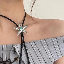 Pendant Necklaces Fashion Dress Design Summer Star Decoration Waist Rope Dual-Purpose Sweet And Cool Personalised Necklace Jewellery Gift