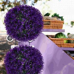 Decorative Flowers Eucalyptus Grass Ball Mother Outdoor Wedding Decor Leaf Balls Plastic DIY Ornament