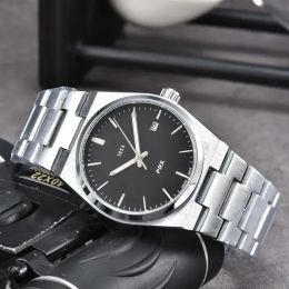 Tisso WristWatches designer high quality for Men Sapphire Mens Watches Three needles Automatic mechanical Watch 1853 Luxury Brand Steel Strap PRX designer watches