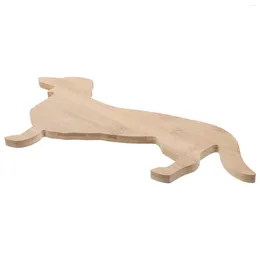 Plates Dachshund Dinner Plate Serving Dishes Entertaining Platters Boards Charcuterie Accessories Cheese Wooden Funny