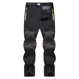 Men's Pants Men Trousers Single Layer Outdoor Sports Mountaineering Stretch Winter Pantalones Hombre Sweatpants