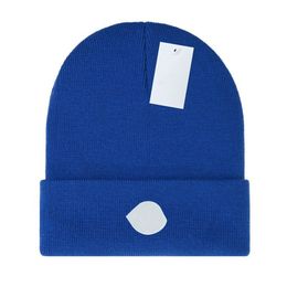 Designer beanie luxury beanie knitwear hat temperament versatile beanie knitted hat warm letter design hat dust bag 20 style M-17