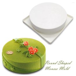 Baking Moulds Christmas Silicone Mould Round Cake Mousse Mould Chocolate Dessert Pan Decorating Tools Kitchen Accessories