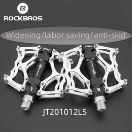 Bike Pedals ROCKBROS Ultralight Professional Hight Quality MTB Mountain BMX Bicycle Bike Pedals Cycling Sealed Bearing Pedals Pedal 5 Colours 231207