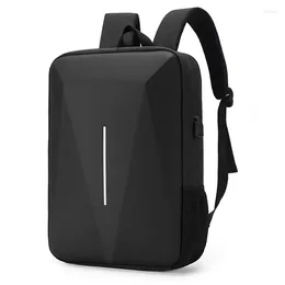 School Bags PC Hard Shell Bag Leisure Commuting Waterproof Lightweight Business Backpack Men's Cool Anti-theft Computer