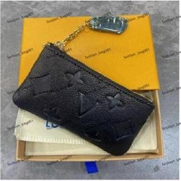 2022 Designers KEY POUCH POCHETTE Designer Coin Purse Key chains ring Credit Card Holder Luxury Mini Wallet shoulder Bag216l