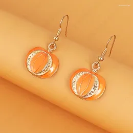 Dangle Earrings Thanksgiving Day Jewelry For Women Orange Series Pumpkin Turkey Charms Friends Sister Year Gifts