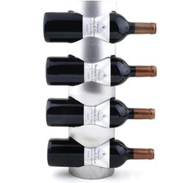 Bar Tools 1pcs Creative Wine Rack Holders Home Wall Grape Bottle Display Stand Suspension Storage Organiser 231206