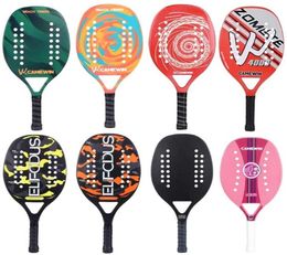 High Quality Carbon and Glass Fibre Beach Tennis Racket Soft Face Racquet with Protective Bag Cover 2201052775543