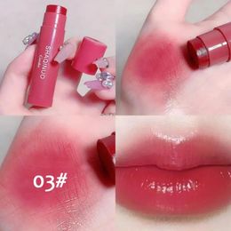 Lipstick Tinted Moisturizing Chapped Dry Cracking Lip Lotion Autumn Winter Red Vivid Glaze Care Cosmetics 231207