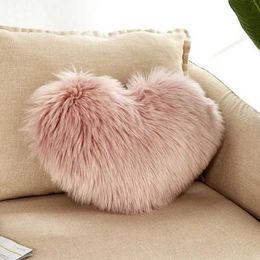 Cushion/Decorative Pink Heart Shape Throw Sofa Car Seat Cushion Stuffed Plush Doll Toy Cushion Home Decoration Cushions Wedding Lovers Gift