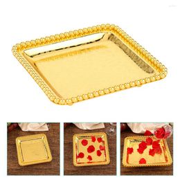 Dinnerware Sets European Plate Style Retro Tray Dessert Holder Multi-Functional Cake Dish Dried Fruit Cupcake Serving El