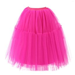 Skirts Women Vintage Tulle Skirt Short Tutu Mini Adult Fancy Ballet Dancewear Party Costume Ball Gown Puffy