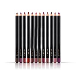Lip Pencils 12pcs Set NICEFACE Waterproof Long Lasting Liner Pencil Lipliner Pen Makeup Cosmetic 231207