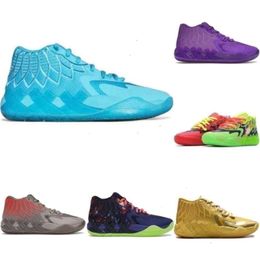 Lamelo Sports Shoes with Shoe Box Casual Og Shoes Lamelo Ball 1 Mb.01 Basketball Shoes Rock Ridge Red Not From Here Lo Ufo Black Blast