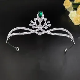 Hair Clips Adult Princess Semicircle Crown Women Rhinestones Accessories Crystals Tiara For Birthday Party Ceremony